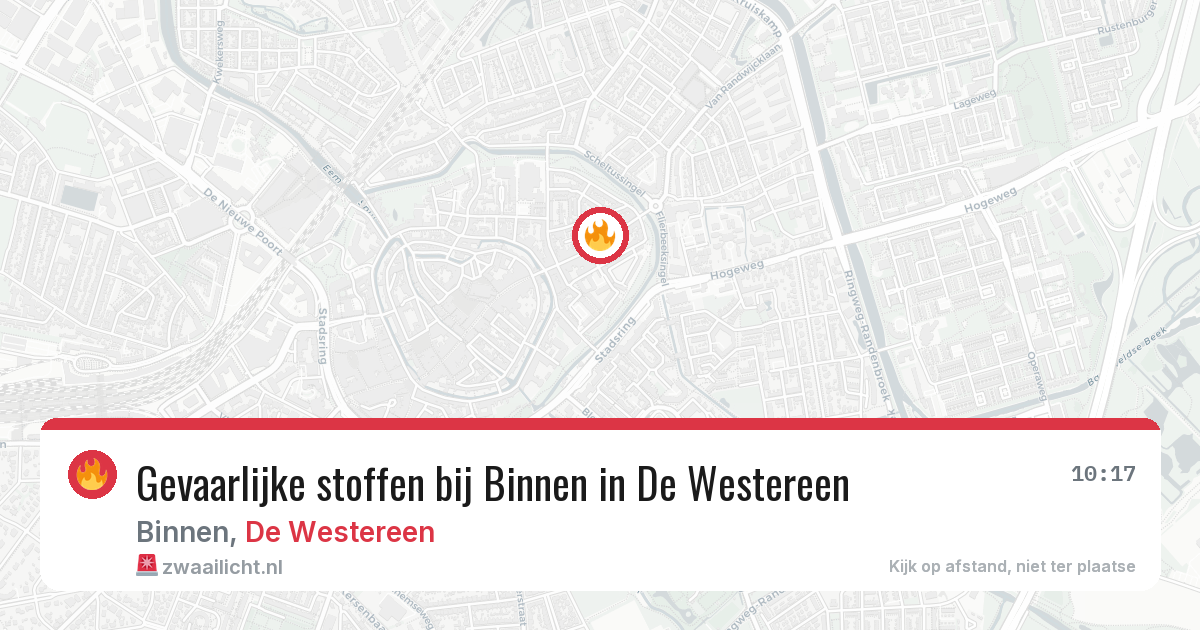 Gevaarlijke stoffen bij Binnen in De Westereen — 9 apr 2026