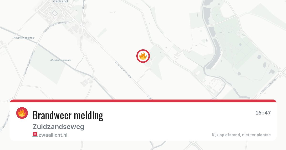 Brandweer melding — 30 jun 2026
