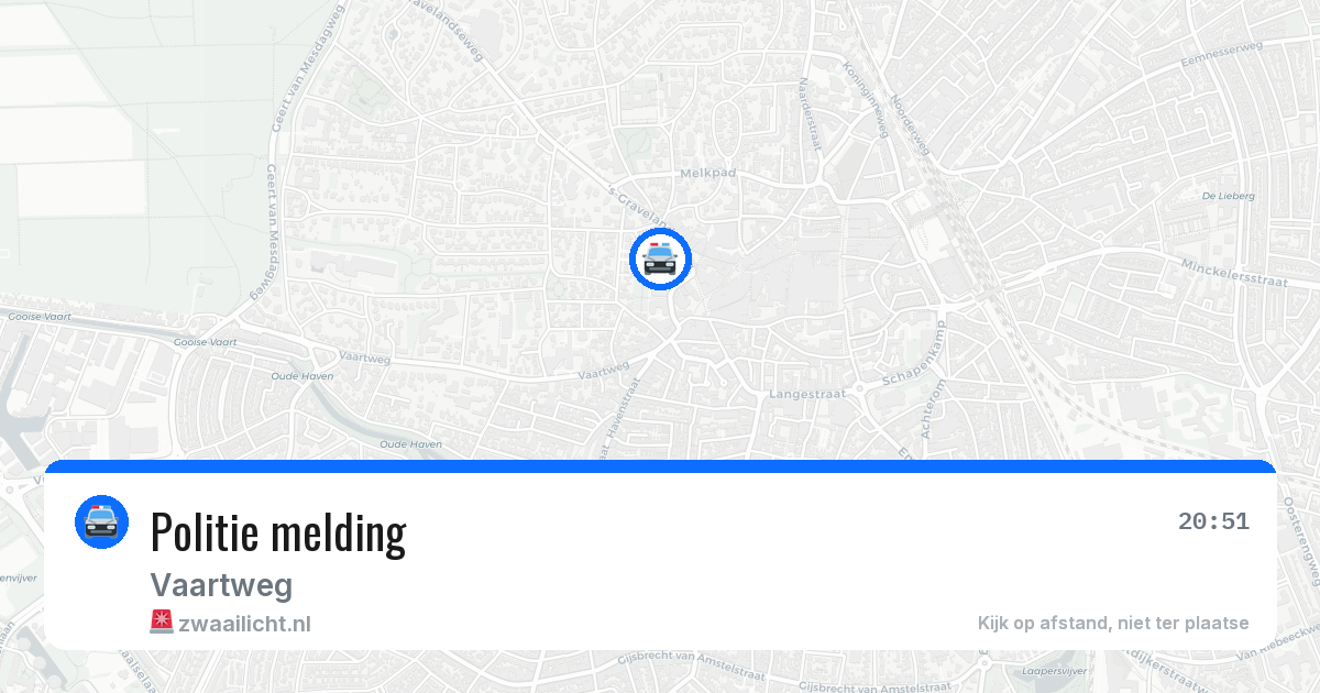 Politie melding — 4 jul 2026