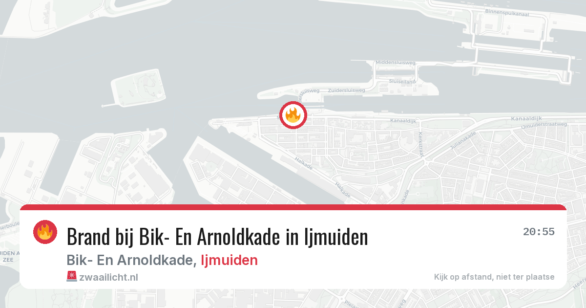 Brand bij Bik- En Arnoldkade in Ijmuiden — 24 feb 2026