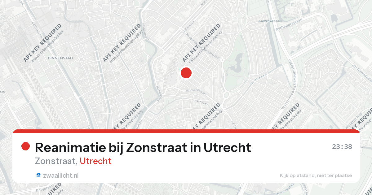 Reanimatie bij Zonstraat in Utrecht — 18 aug 2026