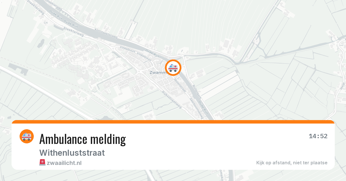 Ambulance melding — 16 jul 2026