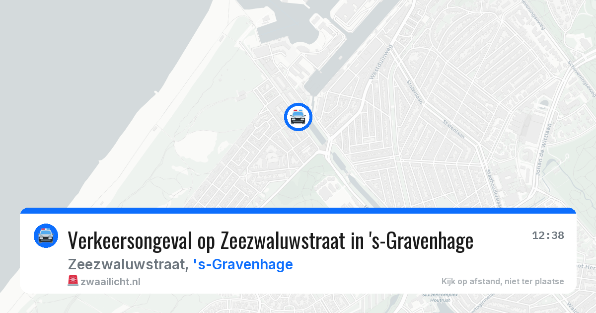 Verkeersongeval op Zeezwaluwstraat in 's-Gravenhage — 7 mei 2026
