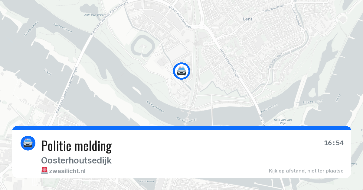 Politie melding — 25 jun 2026