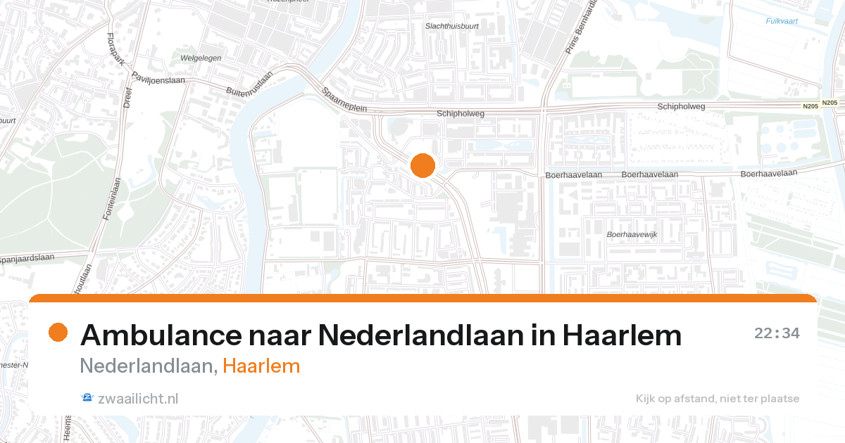 Ambulance naar Nederlandlaan in Haarlem — 13 jun 2026