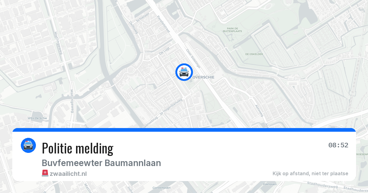 Politie melding — 7 jul 2026