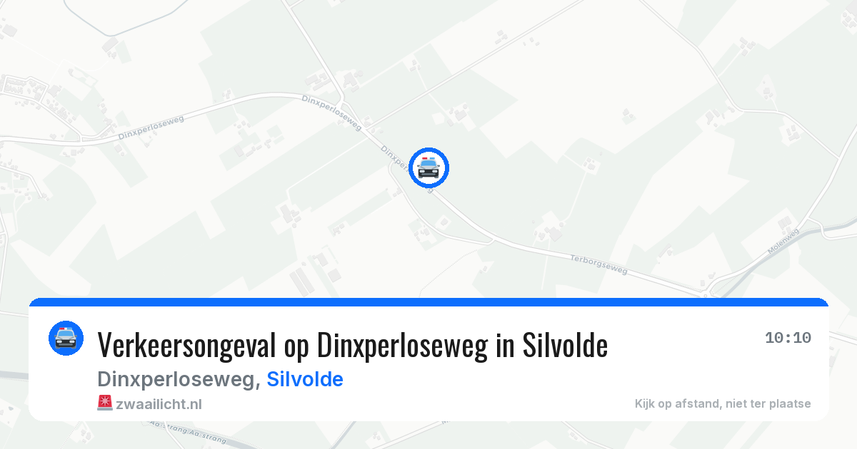 Verkeersongeval op Dinxperloseweg in Silvolde — 17 apr 2026