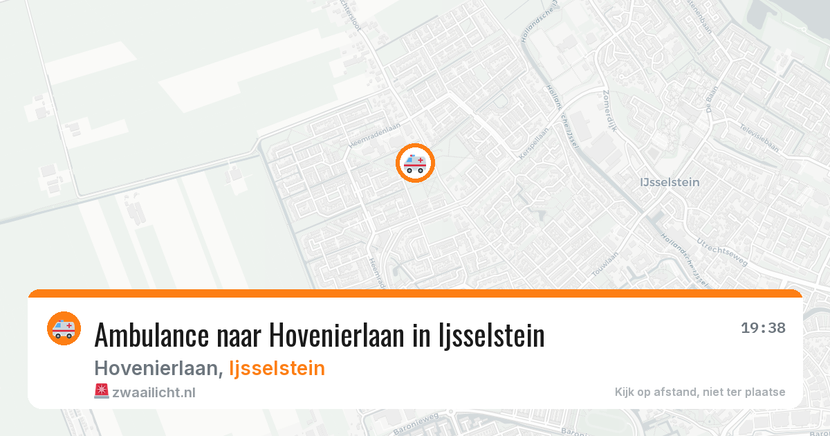 Ambulance naar Hovenierlaan in Ijsselstein — 12 mrt 2026