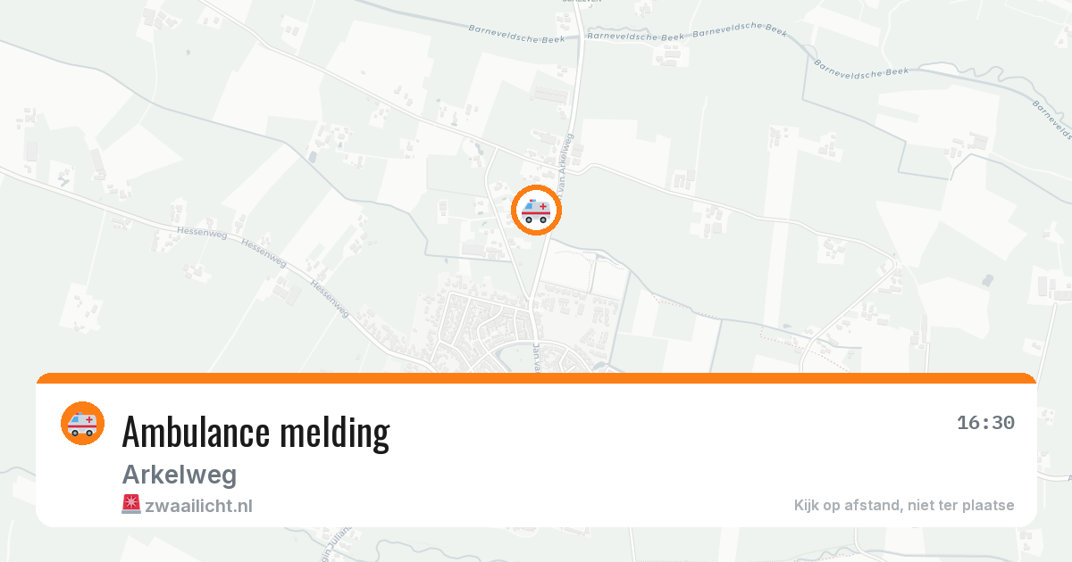 Ambulance melding — 14 jun 2026