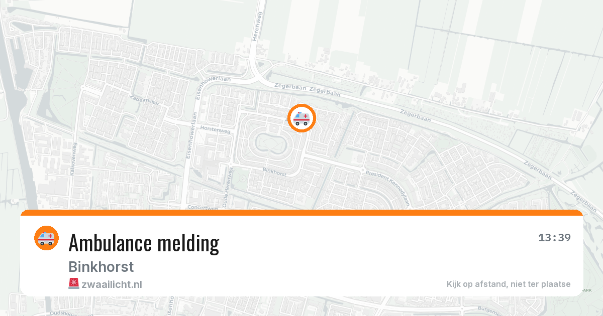 Ambulance melding — 11 feb 2026