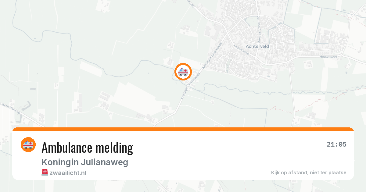 Ambulance melding — 2 apr 2026