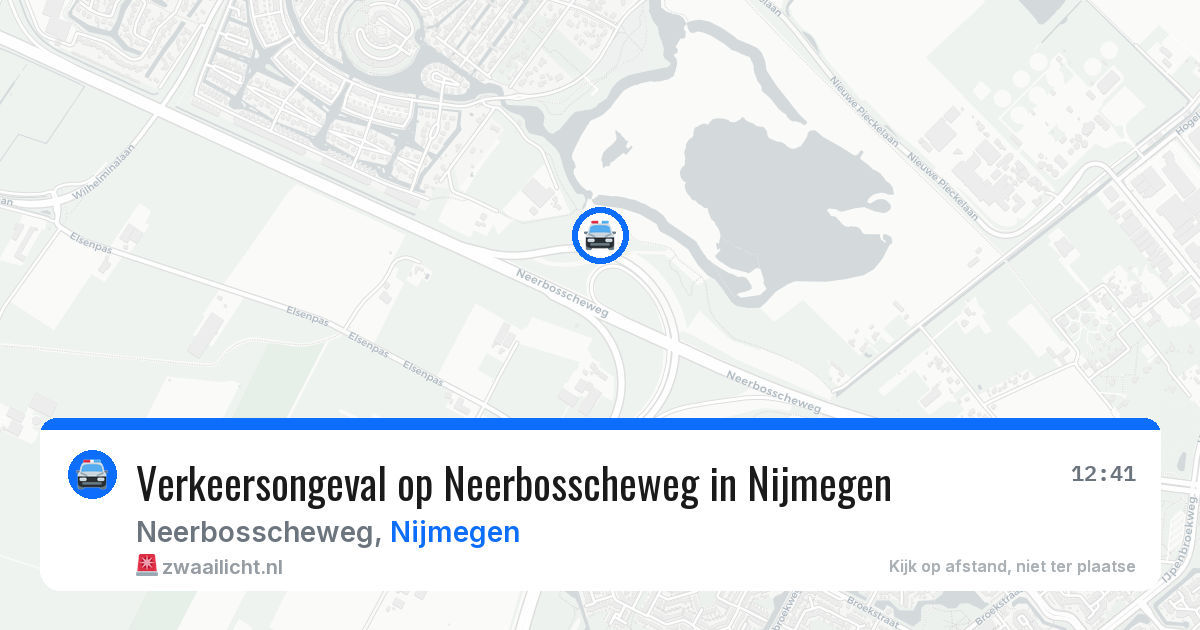 Verkeersongeval op Neerbosscheweg in Nijmegen — 3 feb 2026