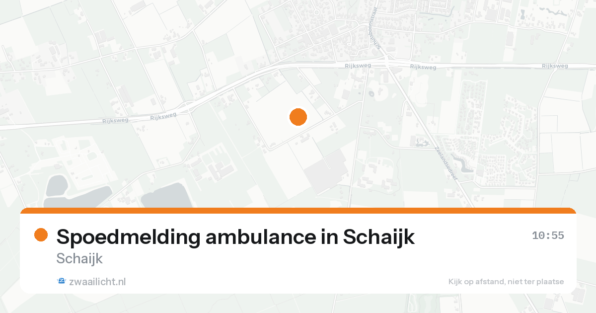 Spoedmelding ambulance in Schaijk — 15 aug 2026