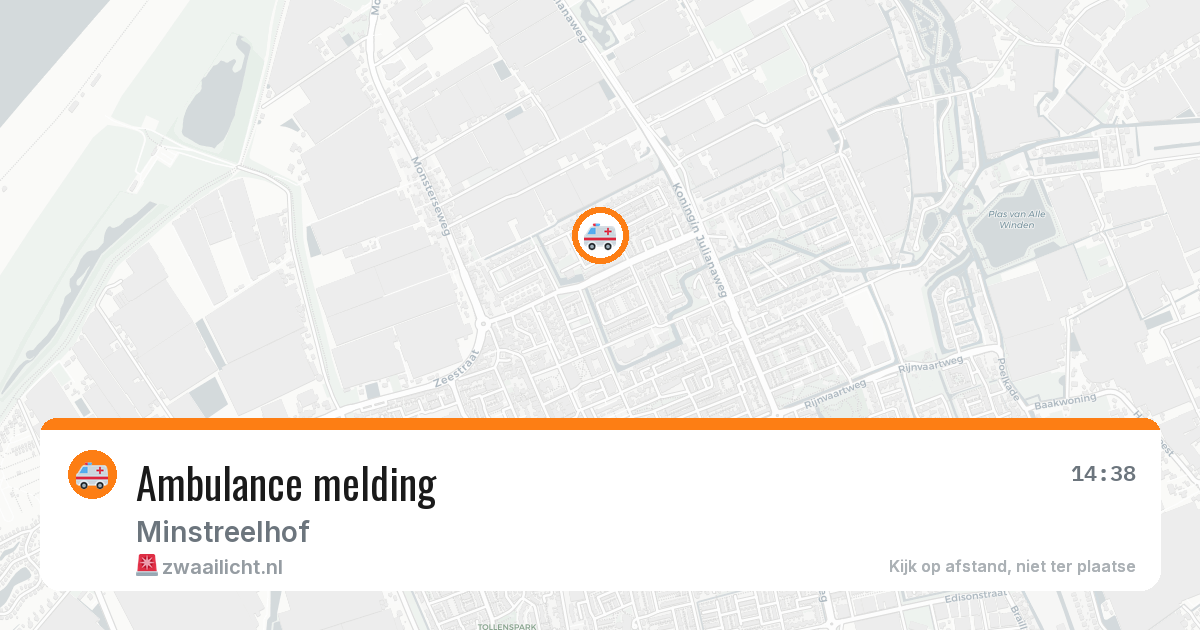Ambulance melding — 29 jan 2026