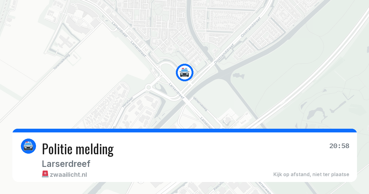 Politie melding — 17 mei 2026