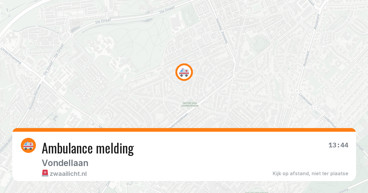 Ambulance melding — 4 feb 2026