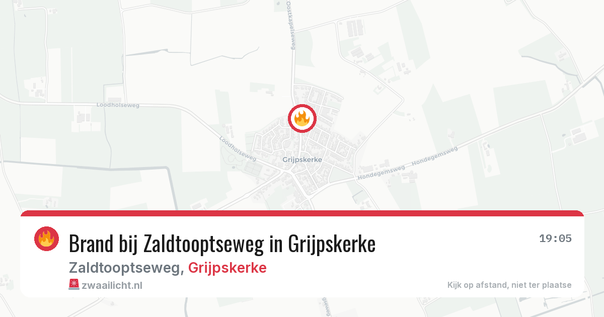 Brand bij Zaldtooptseweg in Grijpskerke — 23 jun 2026