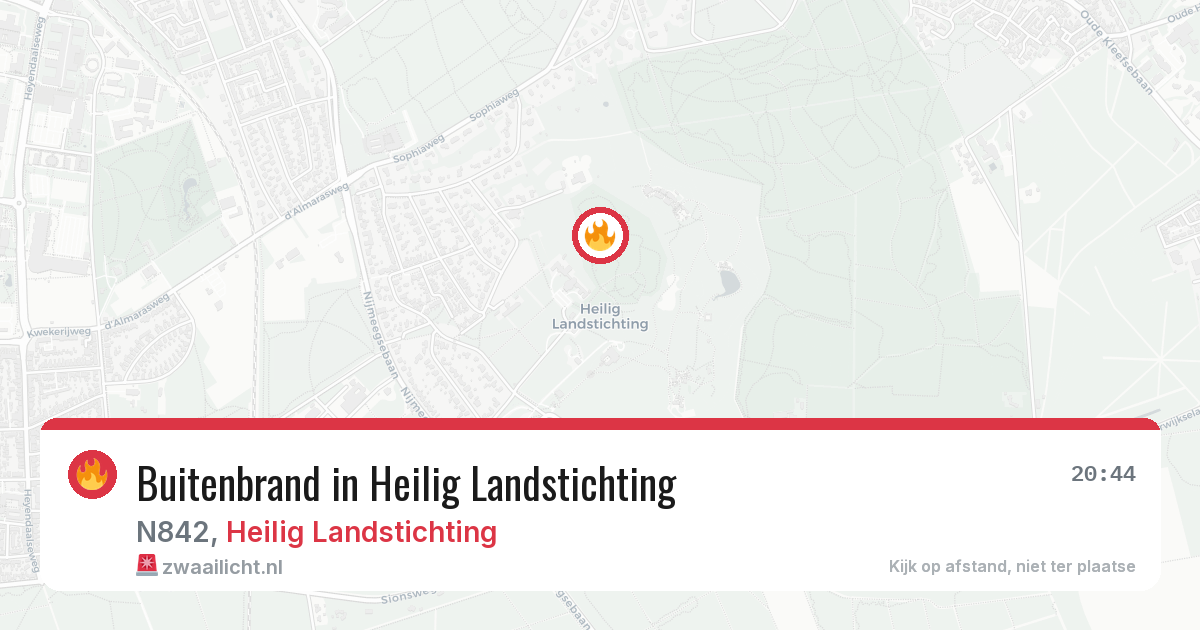 Buitenbrand in Heilig Landstichting — 9 mrt 2026