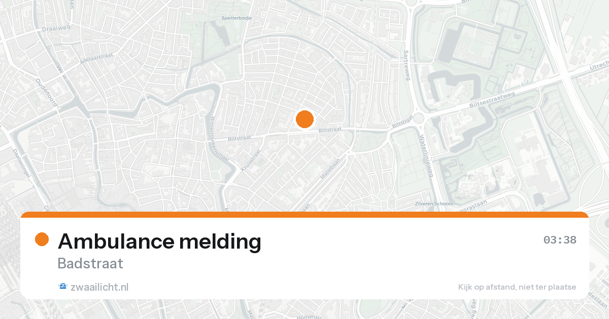 Ambulance melding — 8 feb 2026