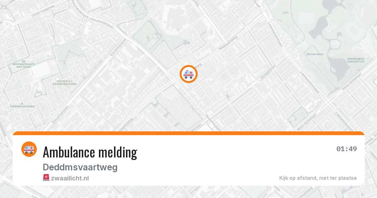 Ambulance melding — 14 jun 2026