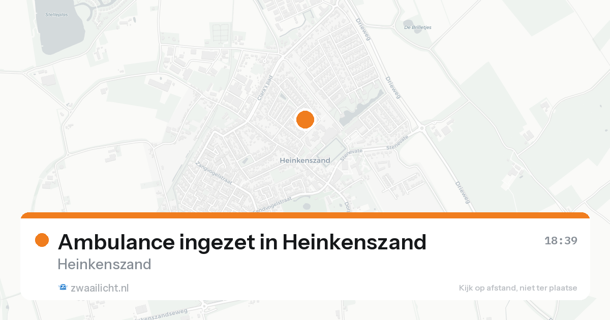 Ambulance ingezet in Heinkenszand — 31 jan 2026