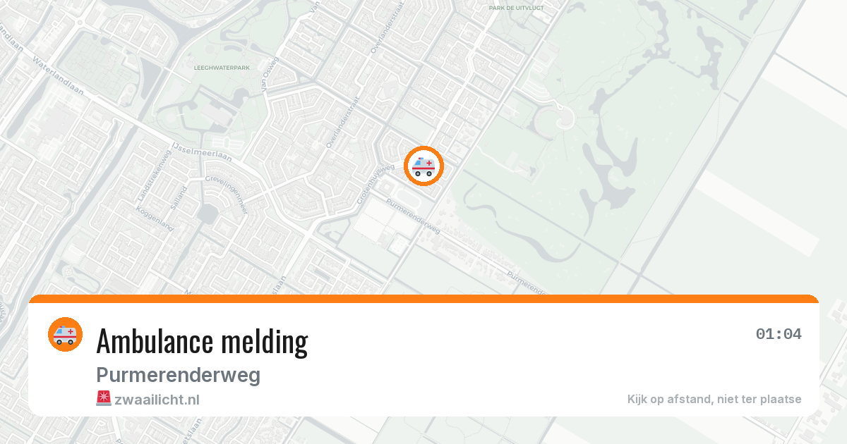 Ambulance melding — 28 jun 2026