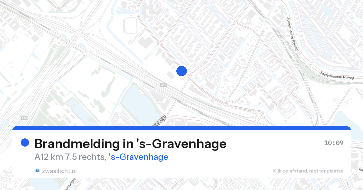 Brandmelding in 's-Gravenhage — 28 aug 2026