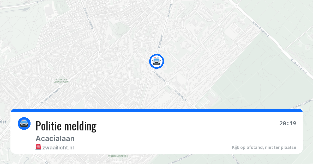 Politie melding — 27 jun 2026