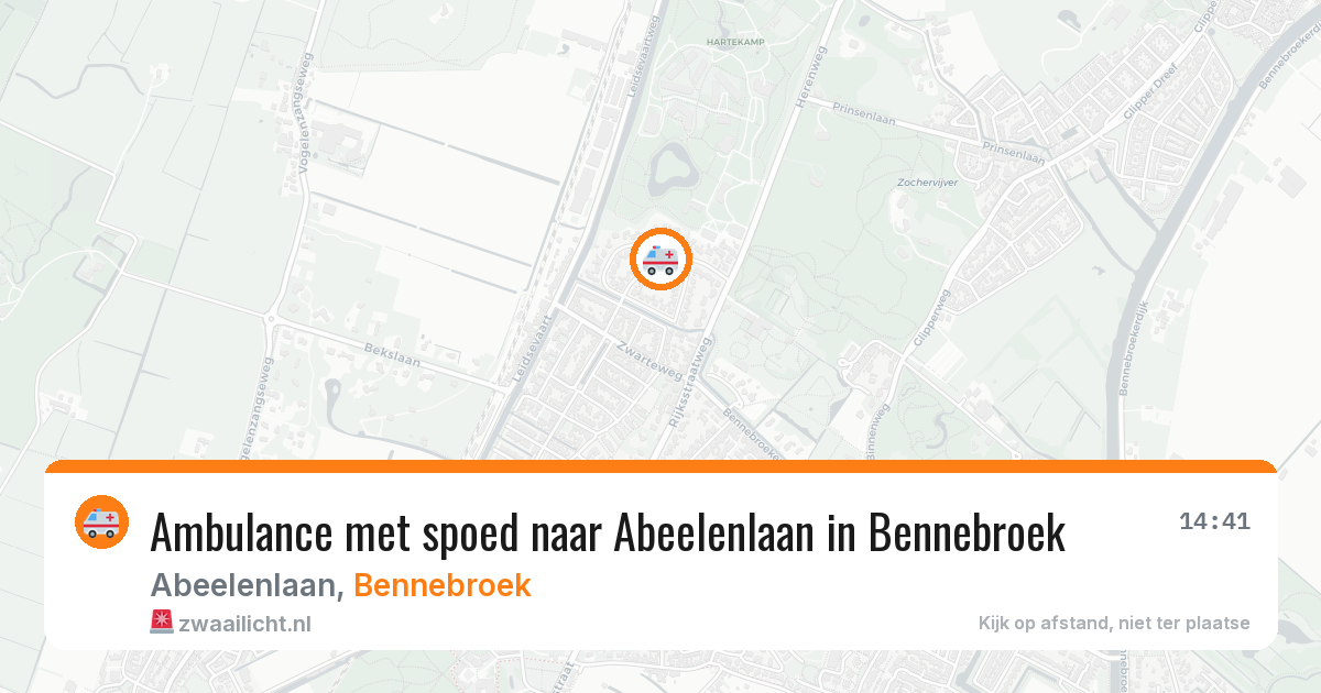Ambulance met spoed naar Abeelenlaan in Bennebroek — 16 jan 2026