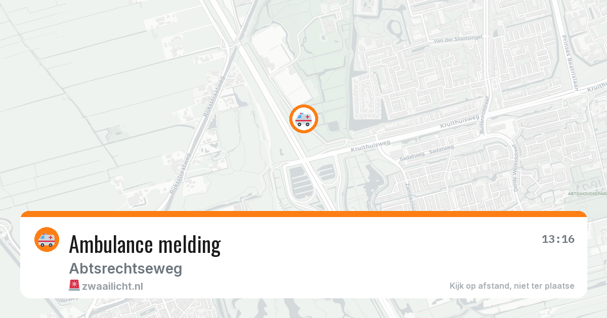 Ambulance melding — 18 jun 2026