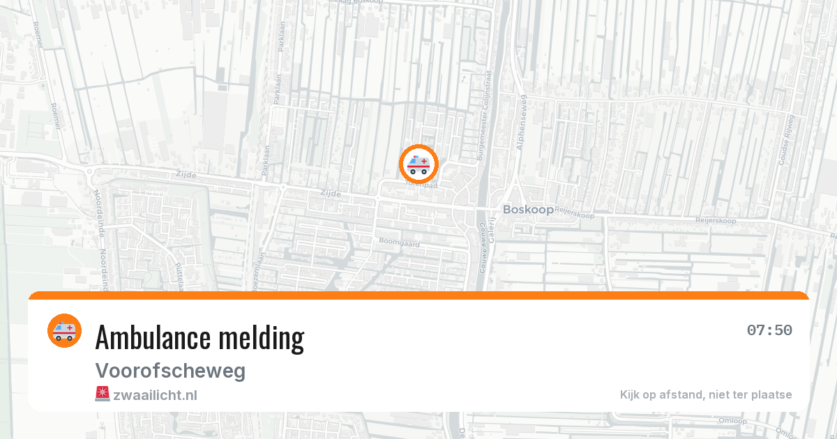 Ambulance melding — 10 feb 2026
