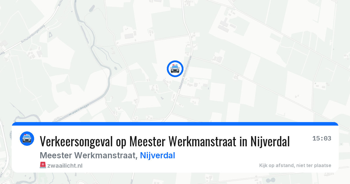 Verkeersongeval op Meester Werkmanstraat in Nijverdal — 5 jun 2026