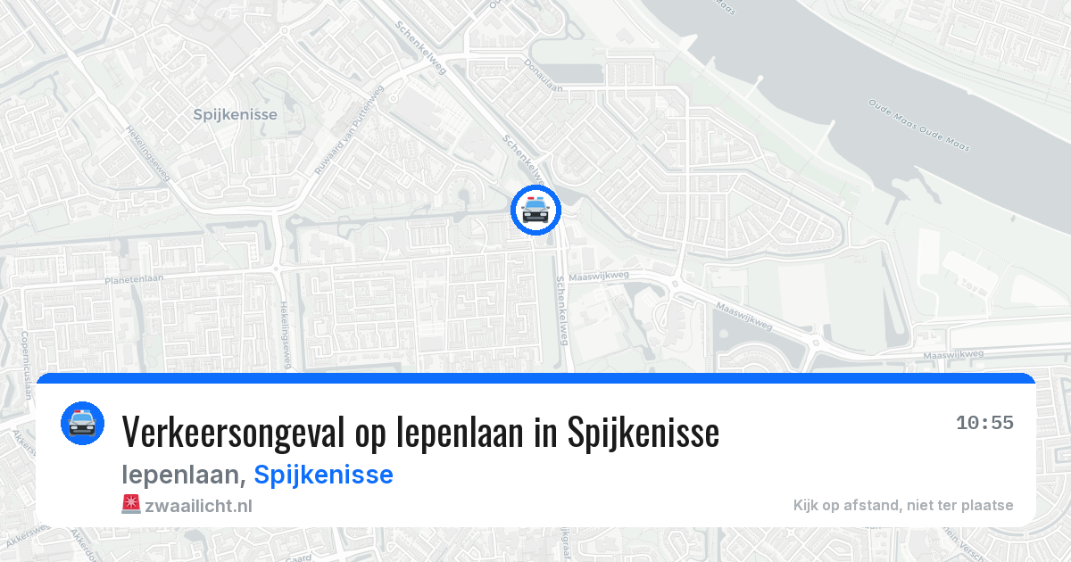 Verkeersongeval op Iepenlaan in Spijkenisse — 26 jun 2026