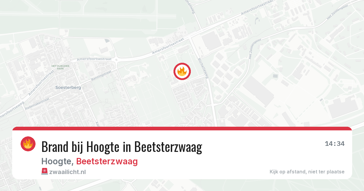 Brand bij Hoogte in Beetsterzwaag — 29 jan 2026