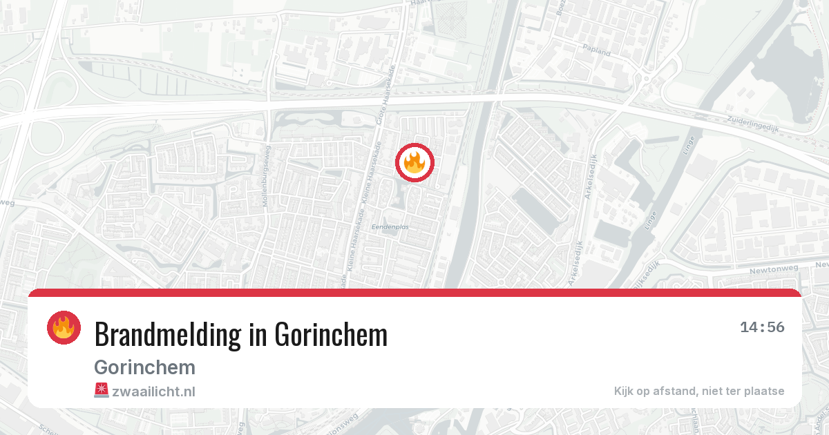 Brandmelding in Gorinchem — 23 jun 2026