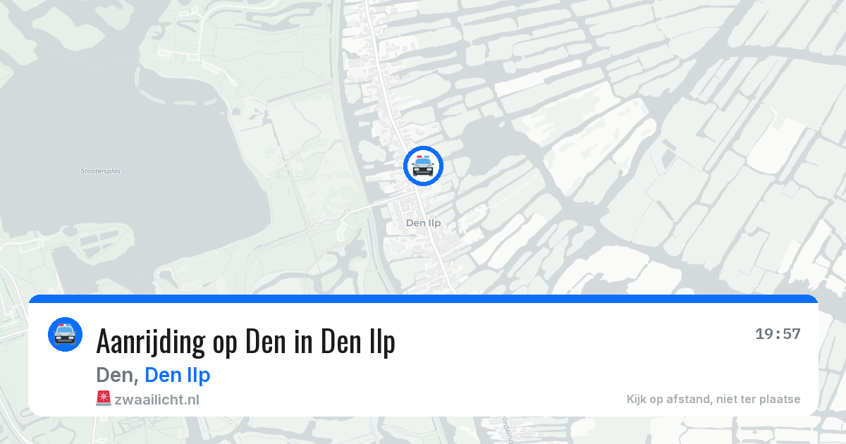 Aanrijding op Den in Den Ilp — 23 mei 2026