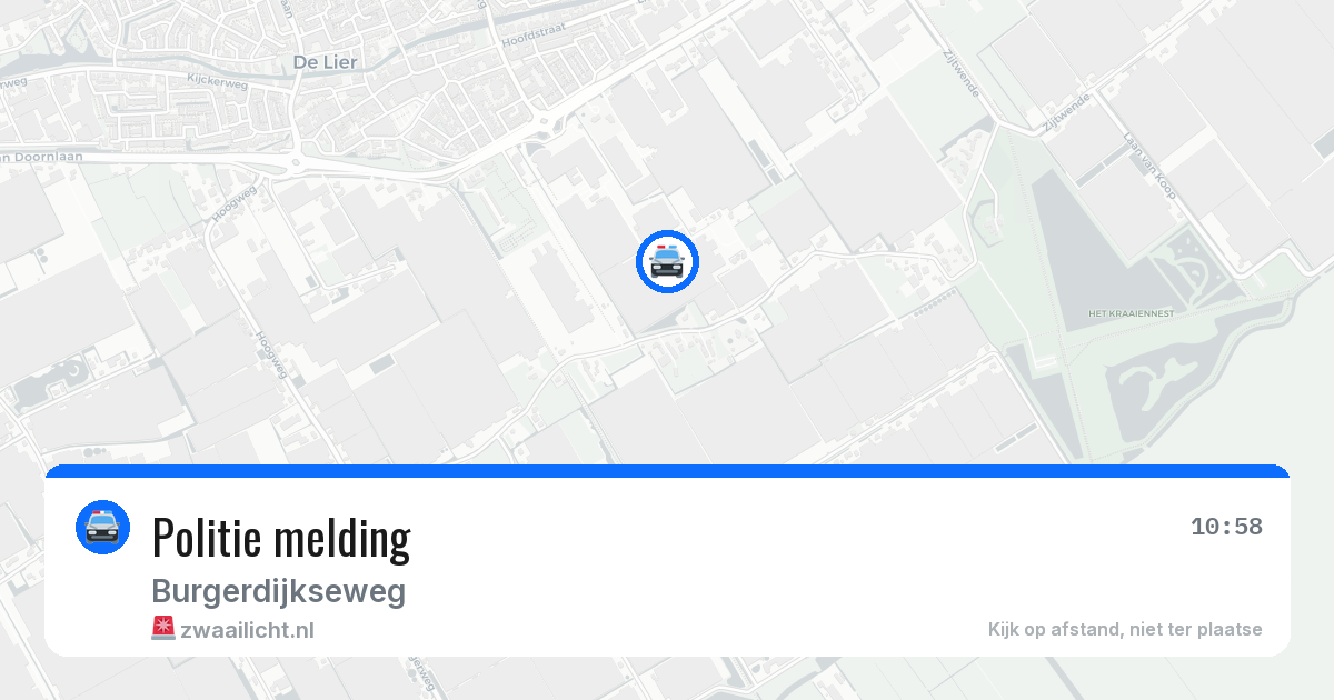 Politie melding — 4 apr 2026
