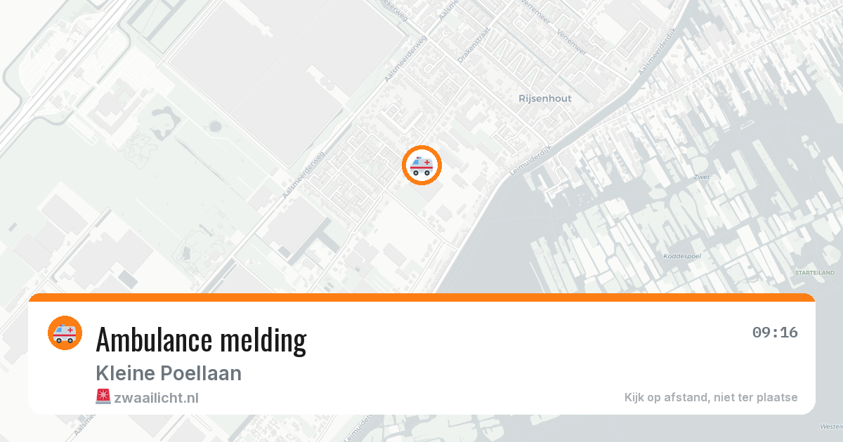 Ambulance melding — 14 mei 2026