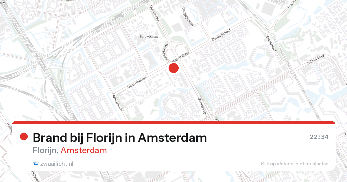 Brand bij Florijn in Amsterdam — 23 jun 2026