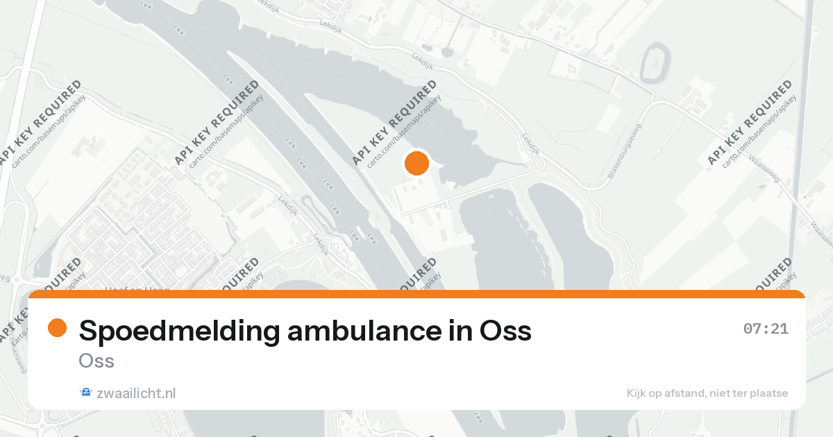 Spoedmelding ambulance in Oss — 7 feb 2026