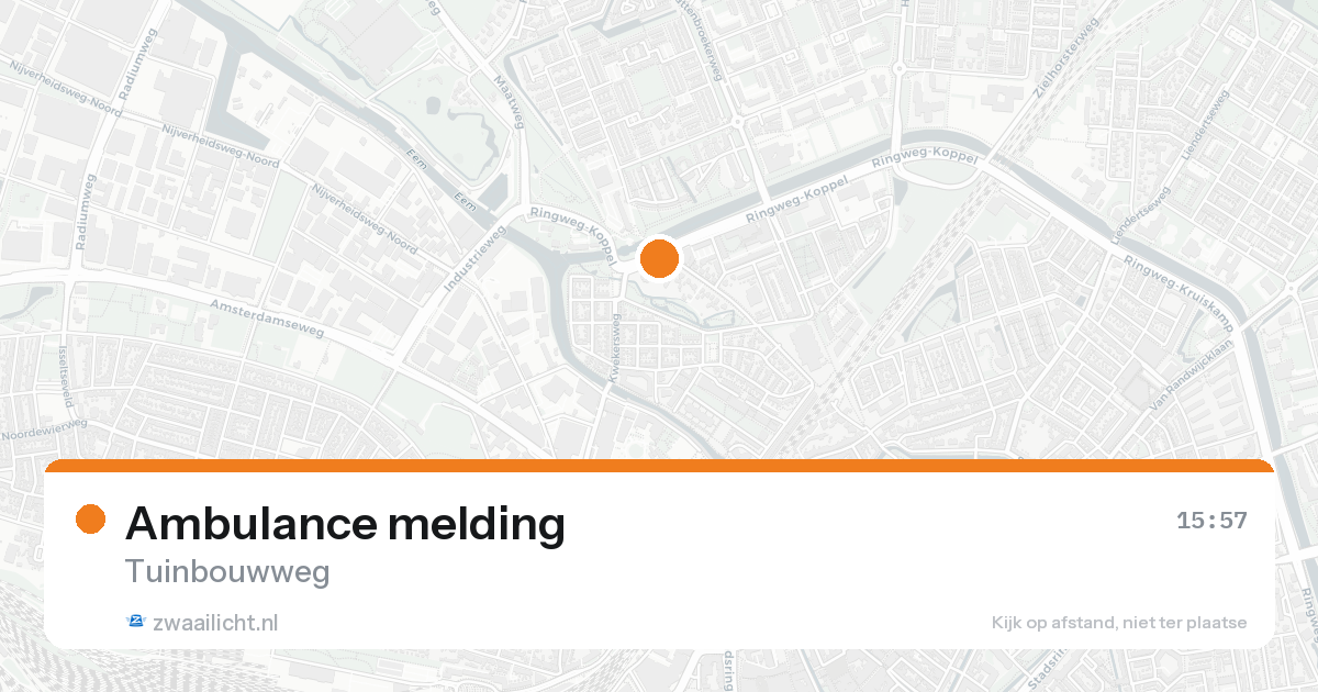 Ambulance melding — 7 feb 2026