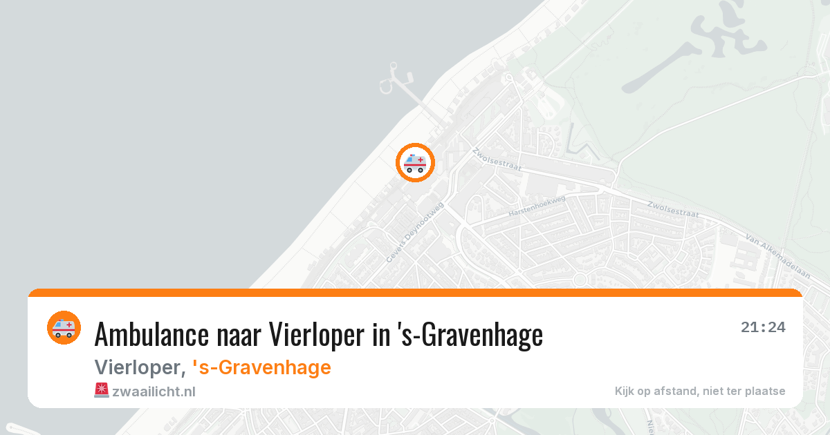 Ambulance naar Vierloper in 's-Gravenhage — 11 jun 2026