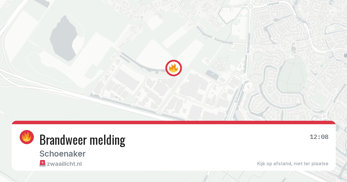 Brandweer melding — 23 jun 2026
