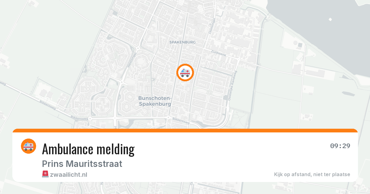 Ambulance melding — 21 jun 2026