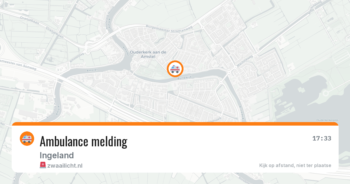 Ambulance melding — 27 jun 2026