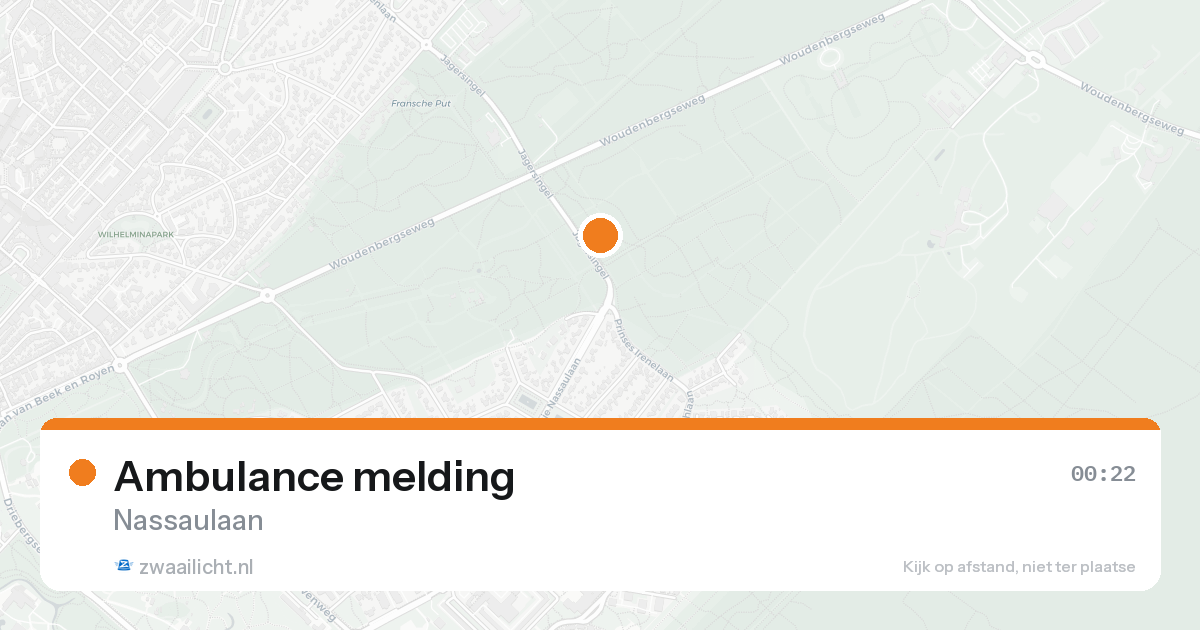 Ambulance melding — 30 jan 2026