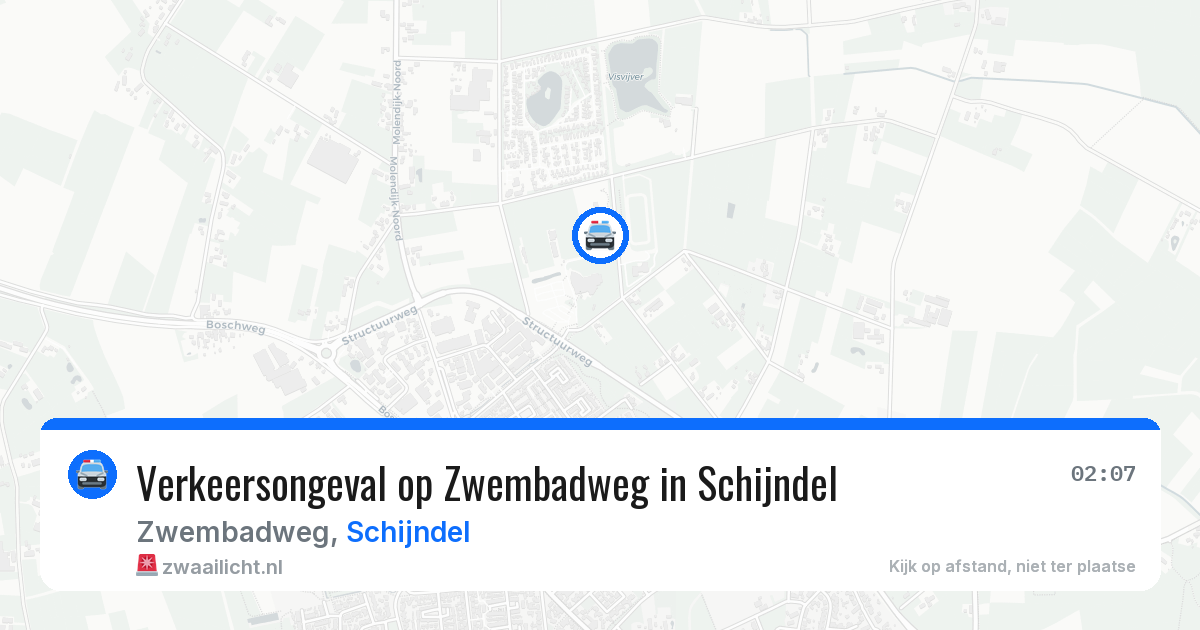 Verkeersongeval op Zwembadweg in Schijndel — 10 mei 2026