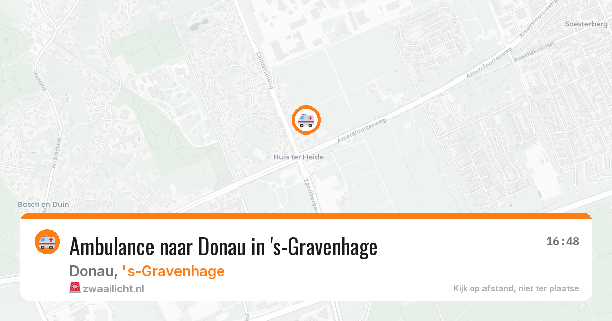 Ambulance naar Donau in 's-Gravenhage — 11 mrt 2026