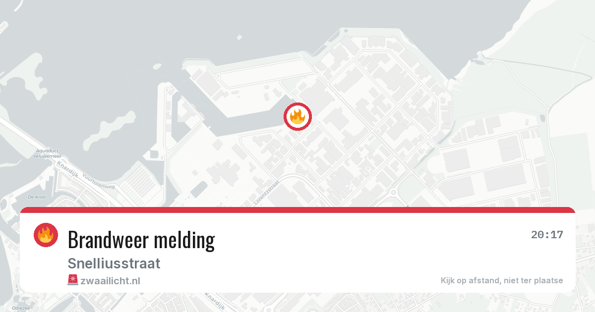 Brandweer melding — 26 jun 2026