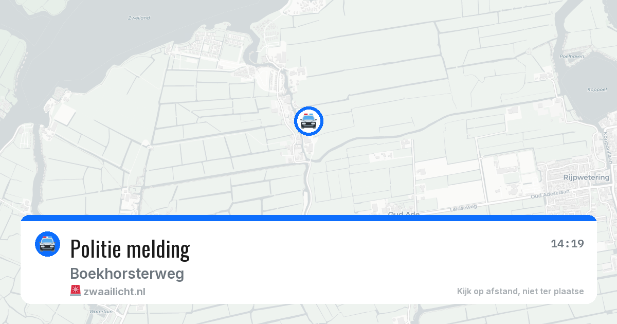 Politie melding — 24 jun 2026